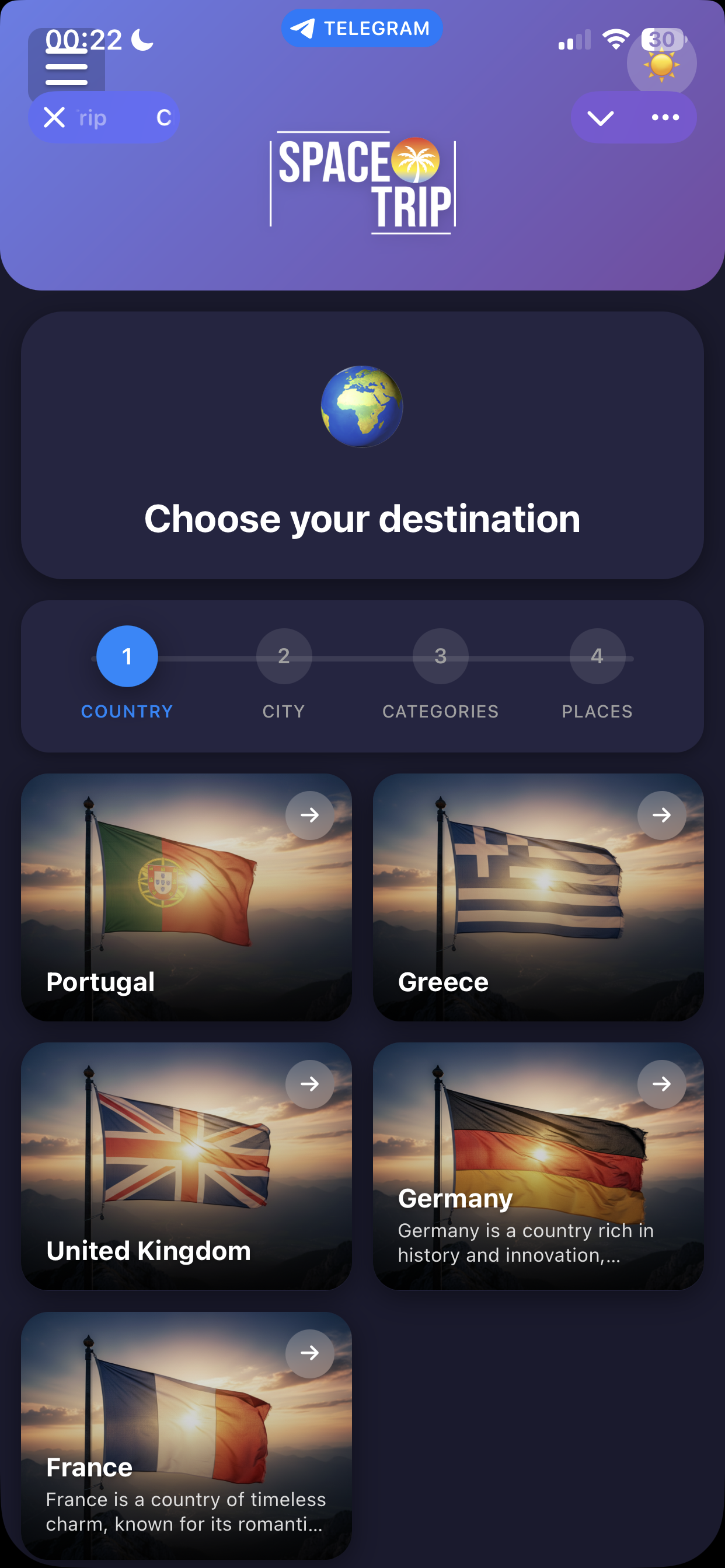 SpaceTrip Screenshot 1